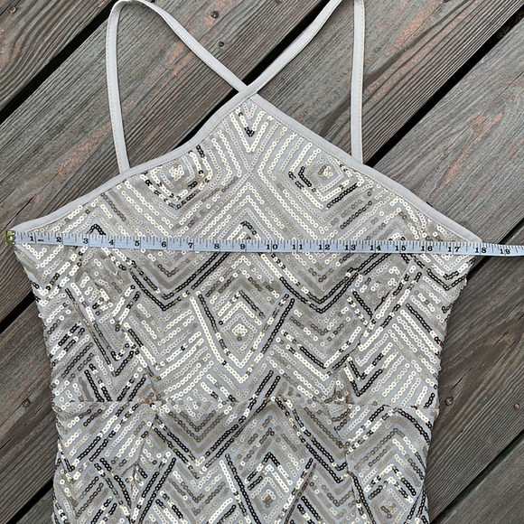 NWT Crystal Doll sequin bodycon dress 13 - Picture 8 of 12